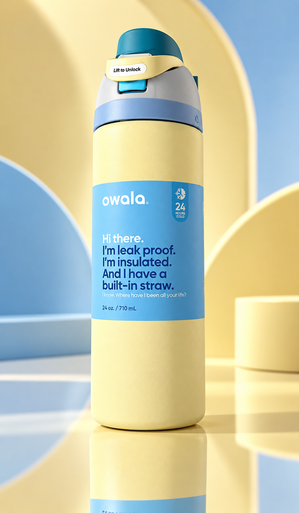 Owala FreeSip /Sunny Daze/ 24 oz (710ml)