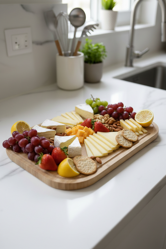 SMEG Solid Wood Cutting Board | 28x42cm