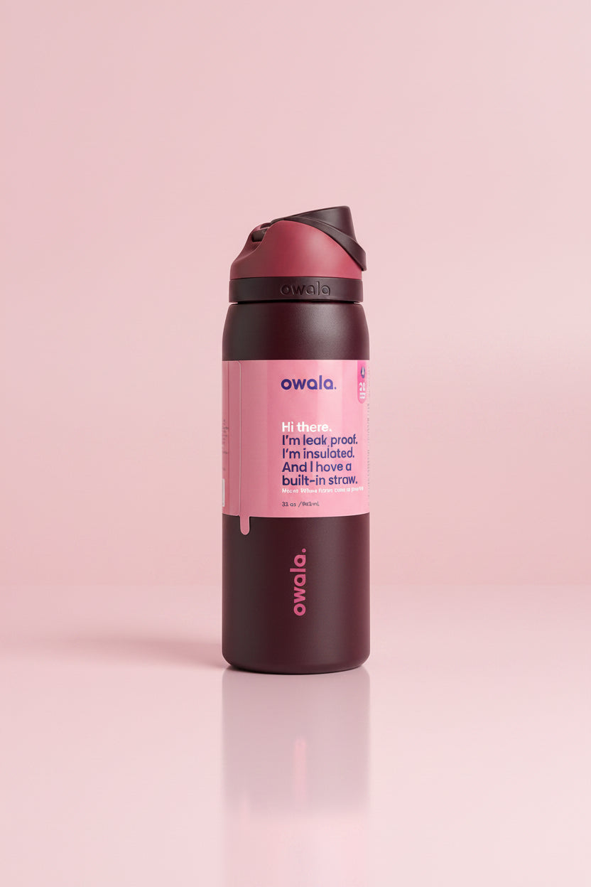 Owala FreeSip /Black Cherry/ SPECIAL EDITION 32 oz (946ml)