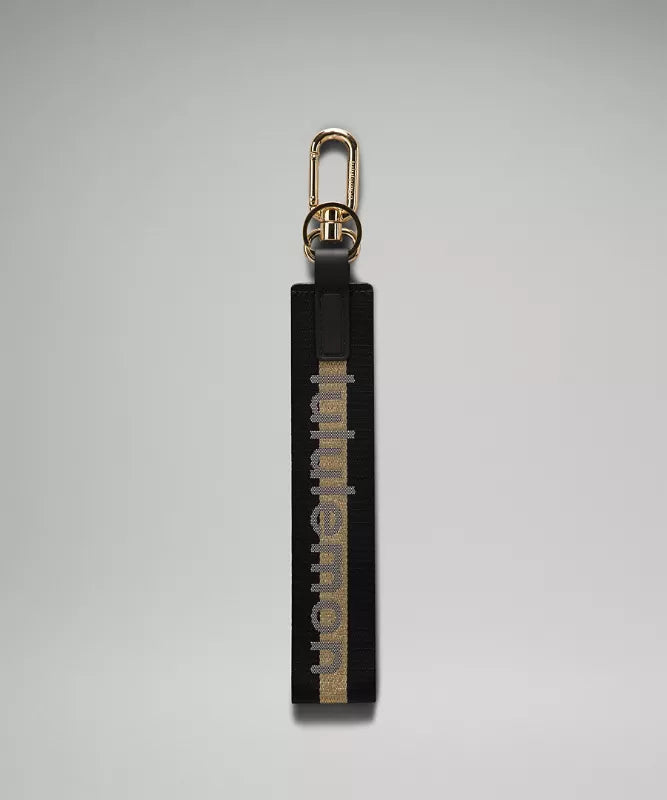 Never Lost Keychain (Black/Gold)