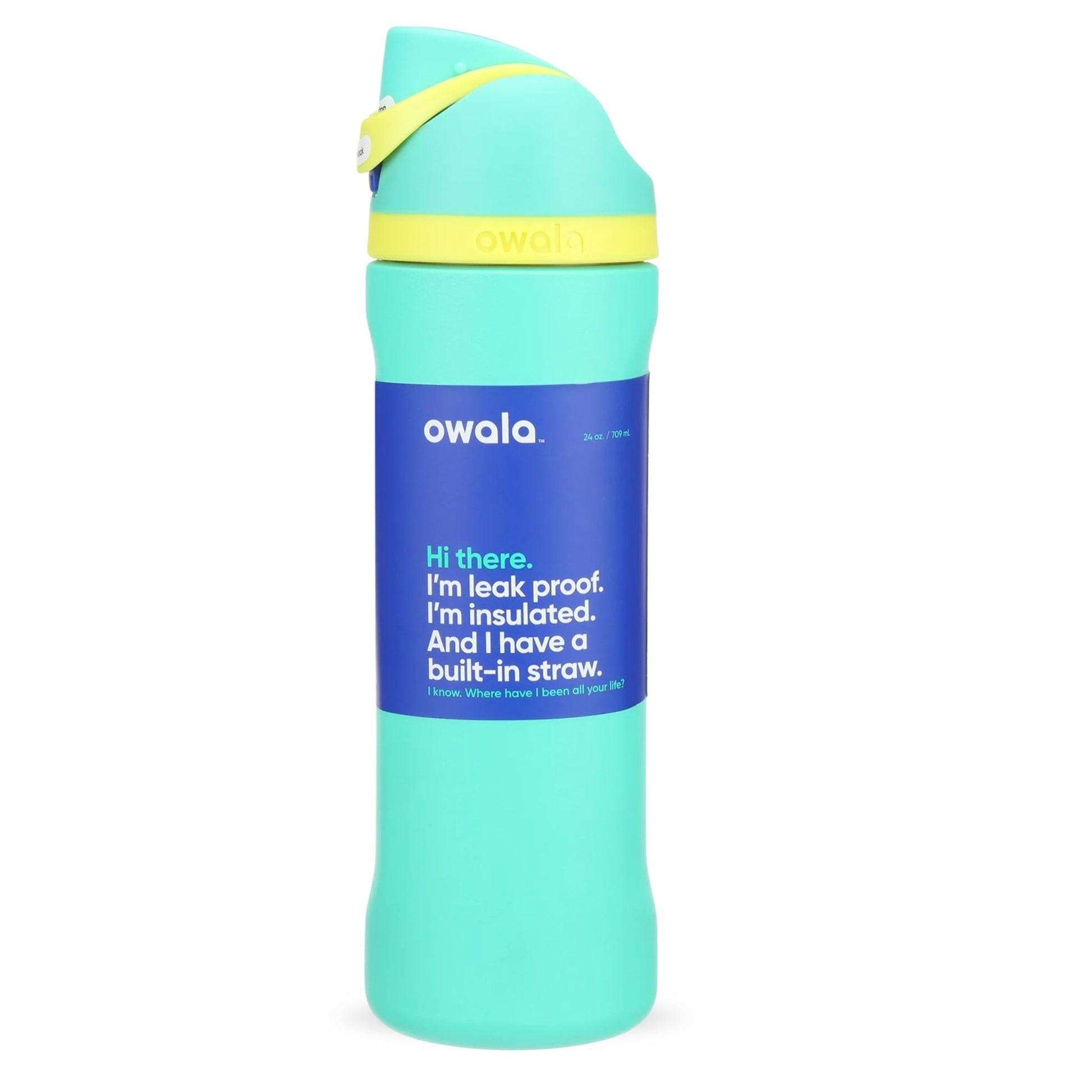 Owala FreeSip /Neon Basil/ 24 oz (710ml)