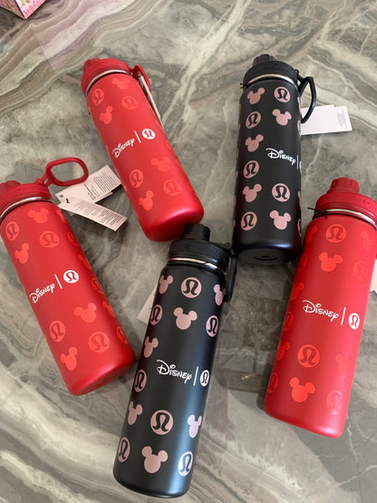 Disney x lululemon  Back to Life Sport Bottle Black 24oz   (710ml)
