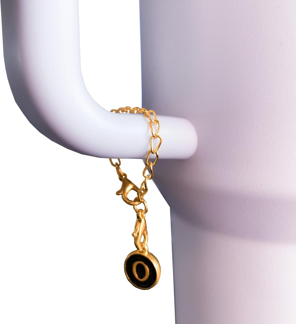 1 Straw Topper + 1 Charm (A-Z)