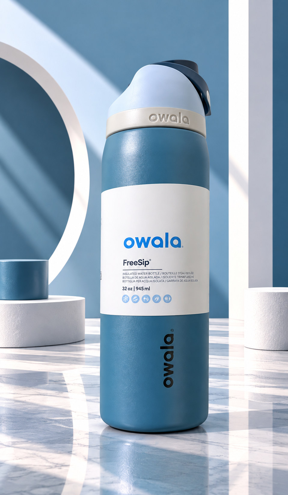 Owala FreeSip / Denim /32 oz (945ml)