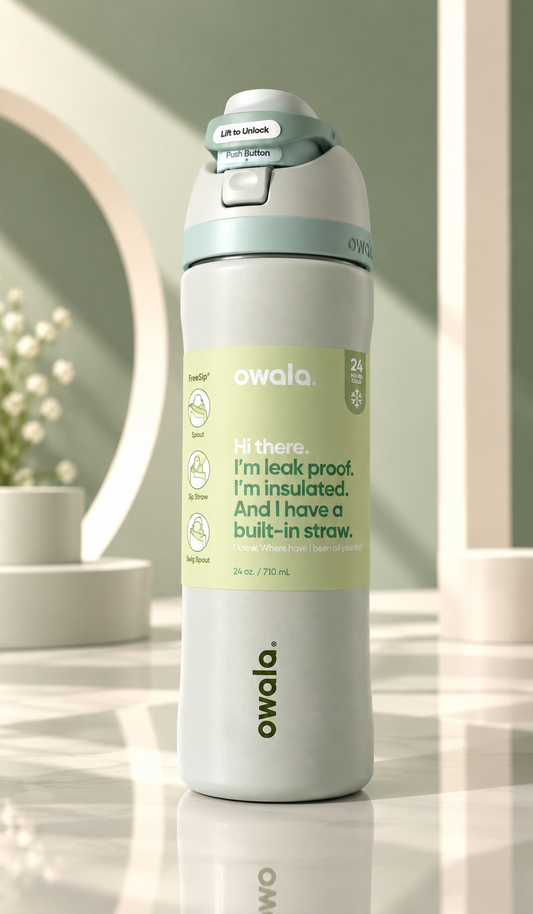 Owala FreeSip /Neo Sage/ 24 oz (710ml)