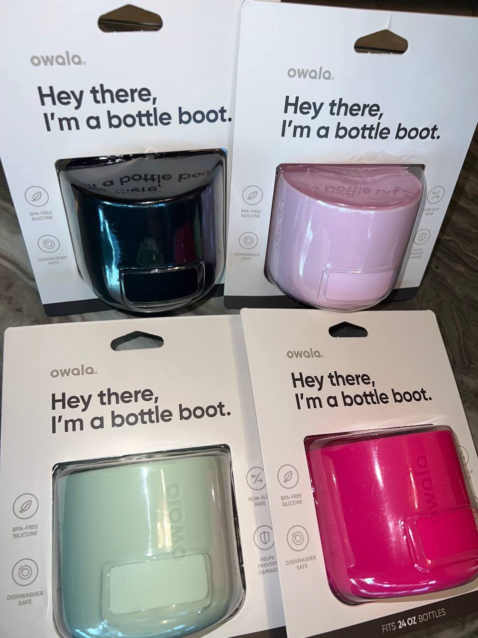 Bottle Boot for Owala 24 oz (baby pink)