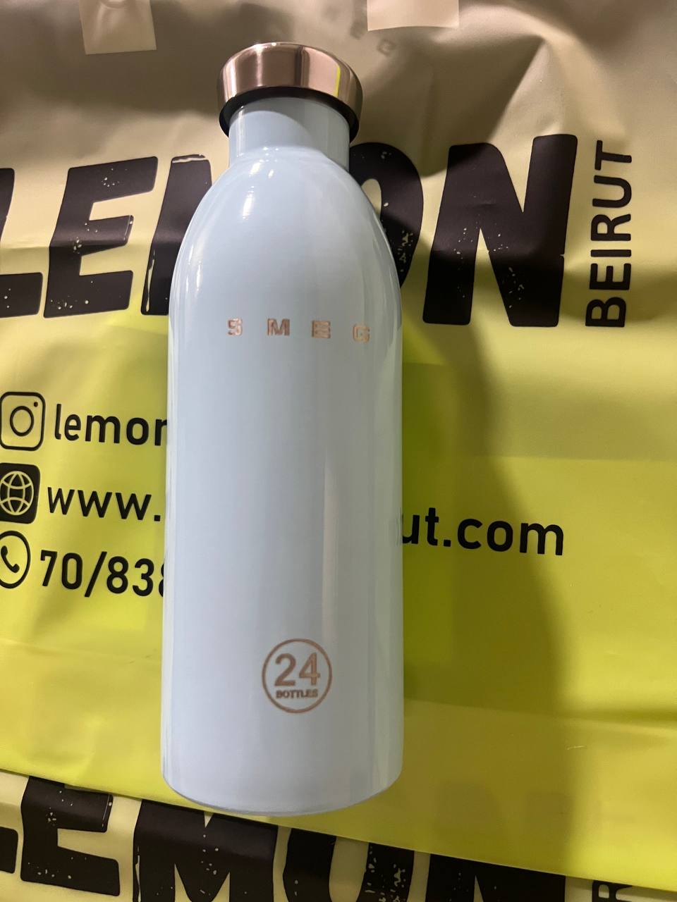 Water Bottles  BABY BLUE 500ml