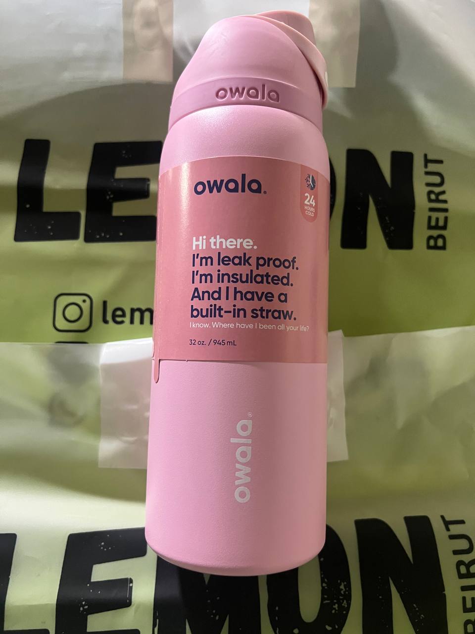 Owala FreeSip /Pink/32 oz (946ml)
