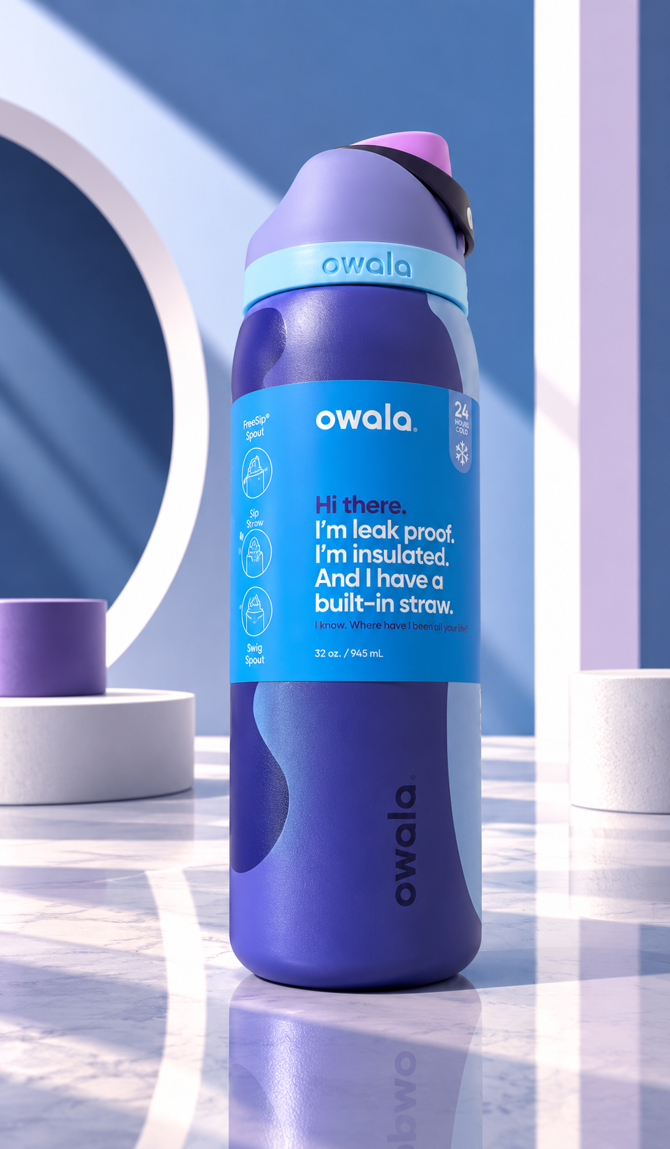 Owala FreeSip / Lilo & Stitch /32 oz (945ml)
