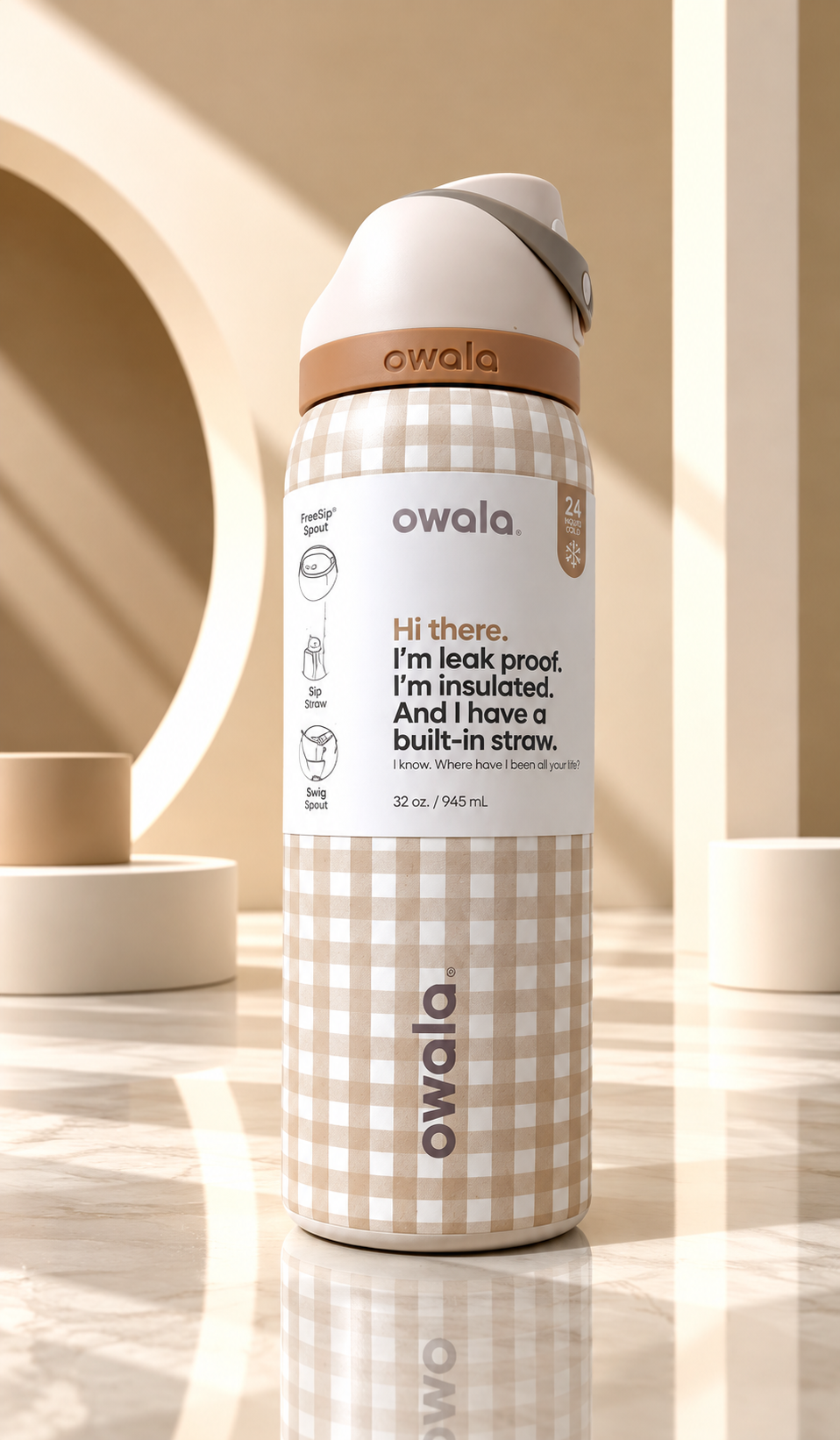 Owala FreeSip /Suppertime /32 oz (945ml)