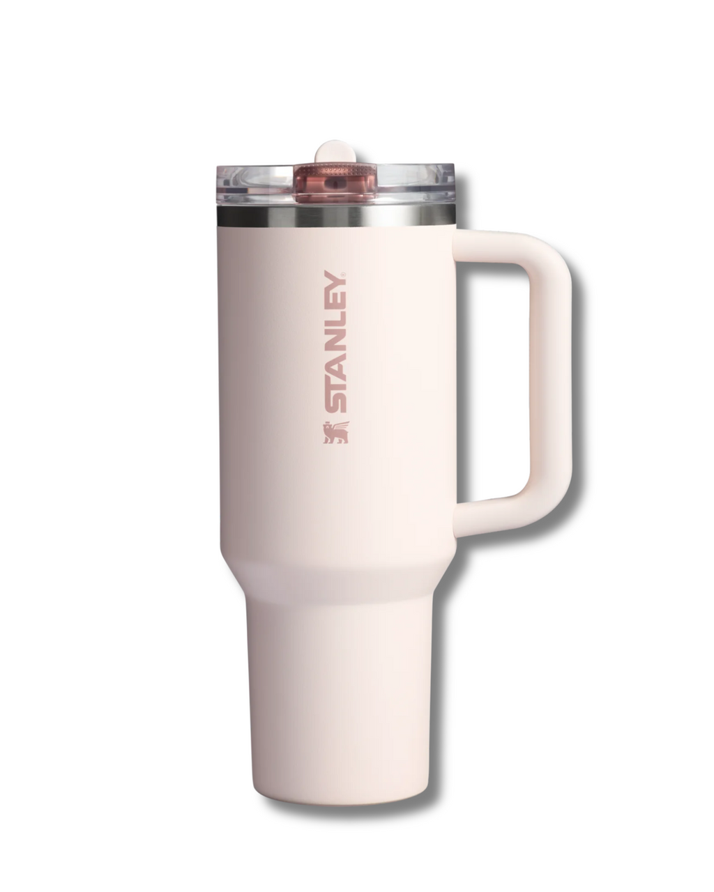 THE QUENCHER PROTOUR FLIP STRAW TUMBLER | 40 OZ|Rose Quartz