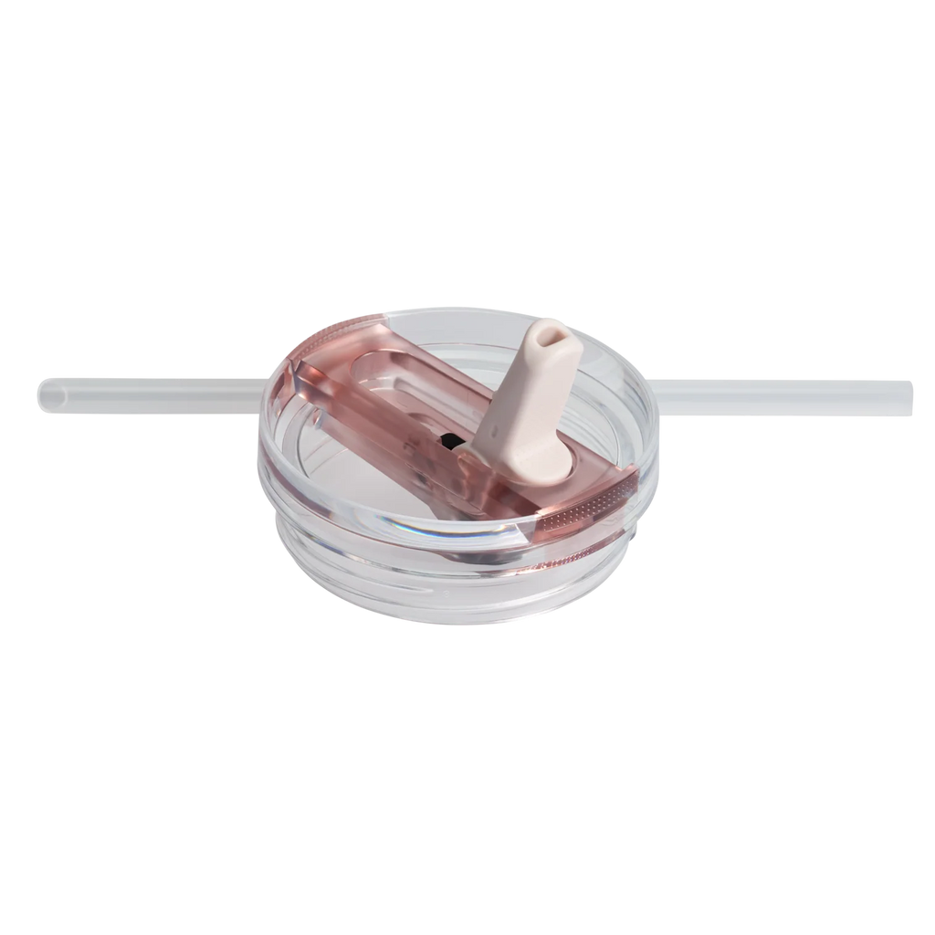 THE QUENCHER PROTOUR FLIP STRAW TUMBLER | 40 OZ|Rose Quartz