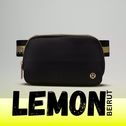 lululemon everywhere belt bag black and gold Bag, (LU9B78S) : Sports & Outdoors wicking material Breathable Ventilation Lululemon Everywhere Belt Bag 1L,BLACK