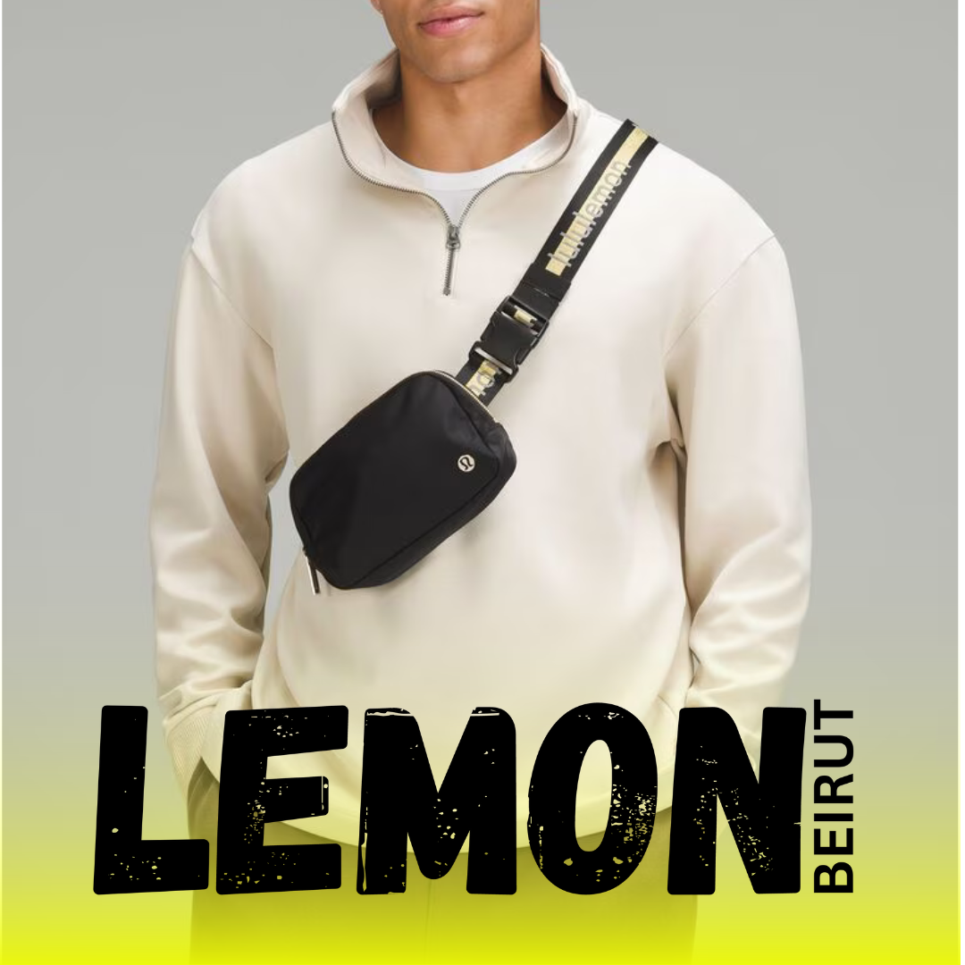 Lululemon Everywhere Belt Bag 1L,BLACK  / Gold