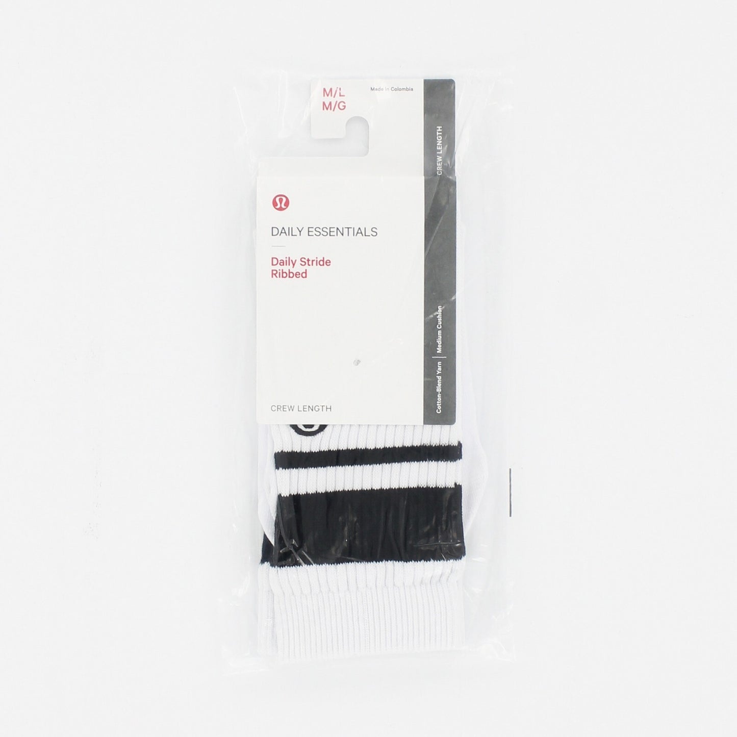 جوارب Lululemon Daily Stride Crew للجنسين