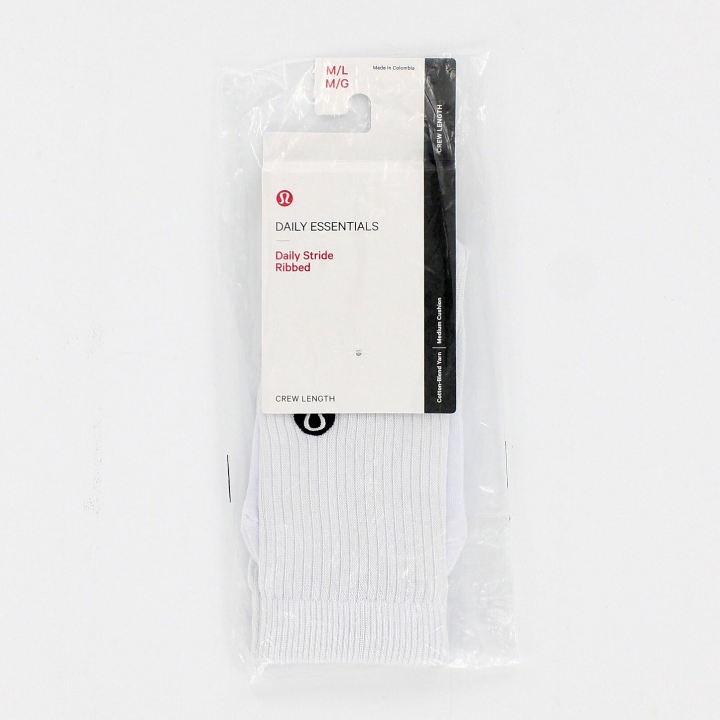 جوارب Lululemon Daily Stride Crew للجنسين