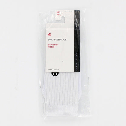 جوارب Lululemon Daily Stride Crew للجنسين