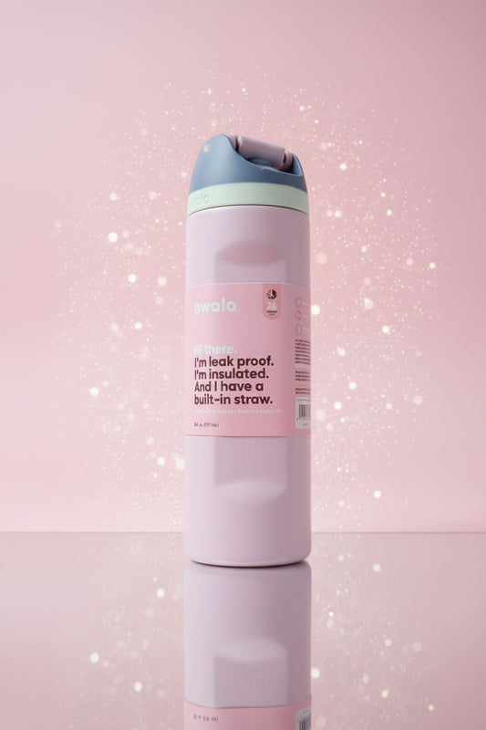 Owala FreeSip /Baby Pink/ 24 oz (710ml)