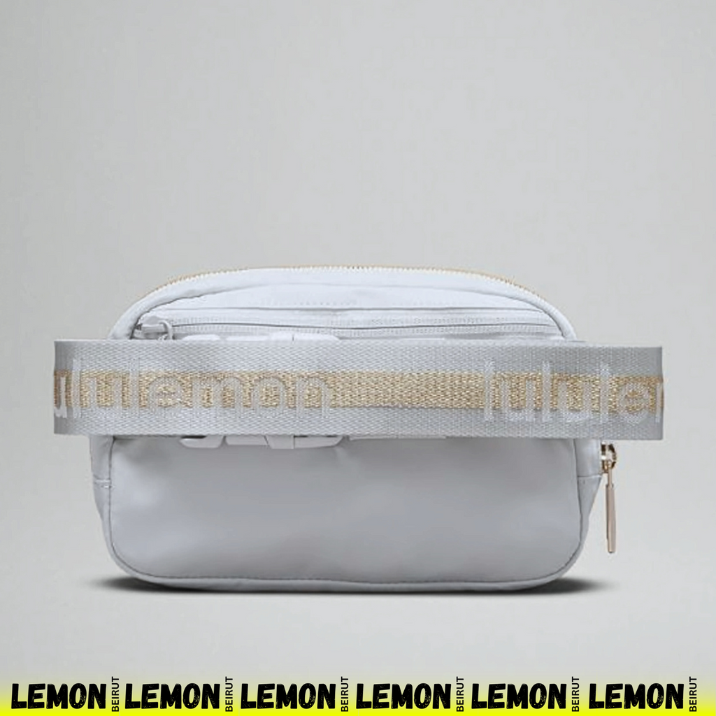 Lululemon Everywhere Belt Bag 1L,Grey / Gold